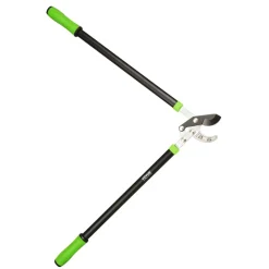 VEVOR Loppers for Tree Trimming, 32 inch Garden Anvil Trimmer with Compound Action, Sharp Steel Blade, Heavy Duty Tree Branch Cutter Up to 2 inch Dia Cut Capacity, Ergonomically Designed Handles