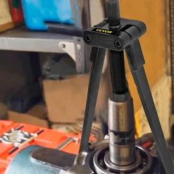 VEVOR Lower Bearing Carrier Puller, Compatible with Yamaha, Johnson, Evinrude, Honda, Mercury, Robust Steel Marine Lower Bearing Puller with Adjustable Arms, Works for Lower Carrier Bearing Removing