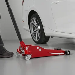 VEVOR Low Profile Floor Jack, 3 Ton (6614 lbs) Capacity, Aluminum Racing Floor Jack with Dual Pistons Quick Lift Pump, Hydraulic Trolley Car Lift for Sports Car, SUV, Pickup, Lifting Range 3.3
