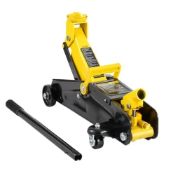 VEVOR Low Profile Floor Jack 2 Ton (4400 lbs), Heavy Duty Iron Hydraulic Racing Floor Jack, Hydraulic Car Jack, Single Piston Quick Lift Pump, 4.9