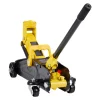 VEVOR Low Profile Floor Jack, 1.5 Ton (3300 lbs) Capacity, Steel Racing Floor Jack with Single Piston Quick Lift Pump, Hydraulic Trolley Car Lift for Sports Cars, Sedans, Lifting Range 5.1-12.2 Inches