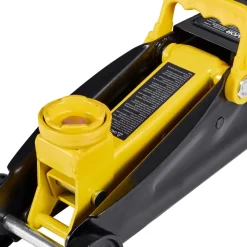 VEVOR Low Profile Floor Jack, 1.5 Ton (3300 lbs) Capacity, Steel Racing Floor Jack with Single Piston Quick Lift Pump, Hydraulic Trolley Car Lift for Sports Cars, Sedans, Lifting Range 5.1-12.2 Inches