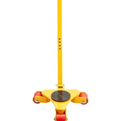 VEVOR Machinery Skate Dolly, 6614 LBS/3T Industrial Machinery Mover with Handle, Carbon Steel Machinery Moving Skate with 3 360° Swivel PU Wheels, 360° Rotation Non-Slip Cap for Warehouse, Workshop