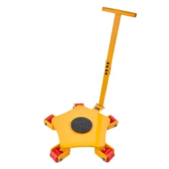 VEVOR Machine Skate, 8800 lbs Machinery Moving Skate, Machinery Mover Skate with 360° Rotation Cap and PU Swivel Rollers, Heavy Duty Industrial Machinery Mover with Handle for Warehouse, Workshop