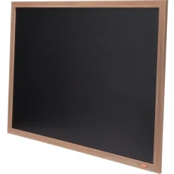 VEVOR Magnetic Chalk Board, Hanging Message Signs with Chalks, Vintage Chalkboard Sign, Rustic Brown Framed Calendar and Bulletin Combo Boards, 35