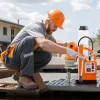 VEVOR Magnetic Drill Press, 1200 W, 1.5 in Boring Diameter, 2248 lbf Power Mag Drill Press, 900 RPM Speed, with Weldon Shank, Efficient Cooling, for Metal Surface, Industrial and Home Improvement