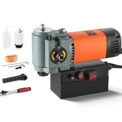 VEVOR Magnetic Drill Press, 1300W Low Profile Mag Drill, Light Weight Portable Mag Drilling Machine with Cooling Device and Overload Protection, Mag Press for Equipment Installation, Industrial