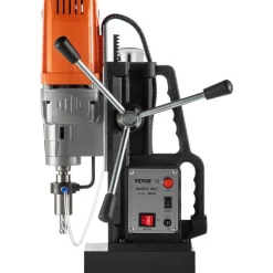 VEVOR Magnetic Drill 1450W Magnetic Drill Press with 2Inch Boring Diameter Annular Cutter Machine 2900 LBS 11pcs HSS Annular Cutter Bits