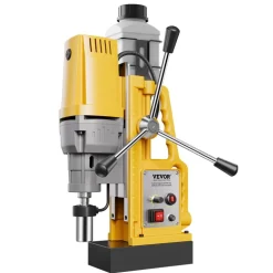 VEVOR Magnetic Drill, 1400W Motor 2 in Boring Diameter, 2922 lbf Portable Electric Mag Drill Press, 0-750 RPM Variable Speed, Drilling Machine for Metal Surface, Industrial and Home Improvement
