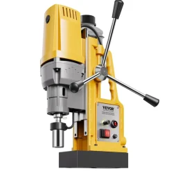 VEVOR Magnetic Drill, 1400W Motor 2 in Boring Diameter, 2922 lbf Portable Electric Mag Drill Press, 0-750 RPM Variable Speed, Drilling Machine for Metal Surface, Industrial and Home Improvement
