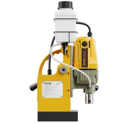 VEVOR Magnetic Drill, 1400W Motor 1.6 in Boring Diameter, 2810 lbf Portable Electric Mag Drill Press, with 11 Coring Bits, 800 RPM Speed, Drilling Machine for Metal Surface, Home Improvement Industry