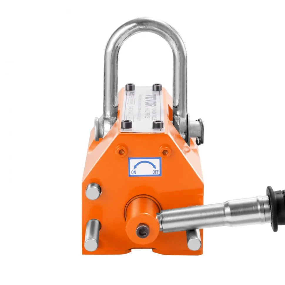 VEVOR Magnetic Lifter, 4400lbs/2000kg Pulling Capacity, 2.5 Safety Factor, Neodymium & Steel, Lifting Magnet with Release, Permanent Lift Magnets, Heavy Duty Magnet for Hoist, Shop Crane, Block, Board
