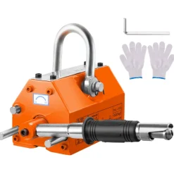VEVOR Magnetic Lifter, 3300lbs/1500kg Pulling Capacity, 2.5 Safety Factor, Neodymium & Steel, Lifting Magnet with Release, Permanent Lift Magnets, Heavy Duty Magnet for Hoist, Shop Crane, Block, Board