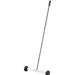 VEVOR Magnetic Sweeper with Wheels, 15inch Mini Magnetic Sweeper, 8 lbs Capacity, Adjustable Handle, Lightweight Magnetic Pickup Sweeper to Pick Up Nails and Screws, Easy Cleanup of Workshop Garage