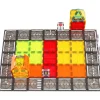VEVOR Magnetic Tiles, 56 PCS Magnetic Road Building Blocks for Kids, Magnet Building Set with Storage Bag, STEM Sensory Educational City Construction Stacking Toys Gift for Toddlers Boys Girls Aged 3+