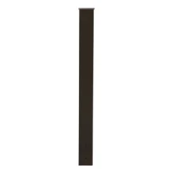 VEVOR Mailbox Post, 43 x 4 x 4 Inches, Steel In-Ground Mounting Mail Box Stand with Powder Coating Surface, Heavy Duty Metal Post Sleeve Kit for Outside Curbside Residential Use, Easy Install, Bronze
