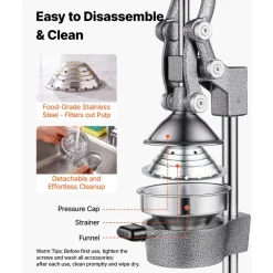 VEVOR Manual Citrus Juicer, 15
