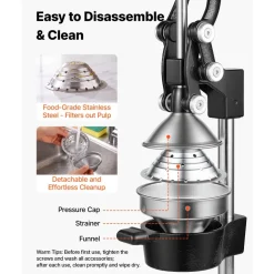 VEVOR Manual Citrus Juicer, 19