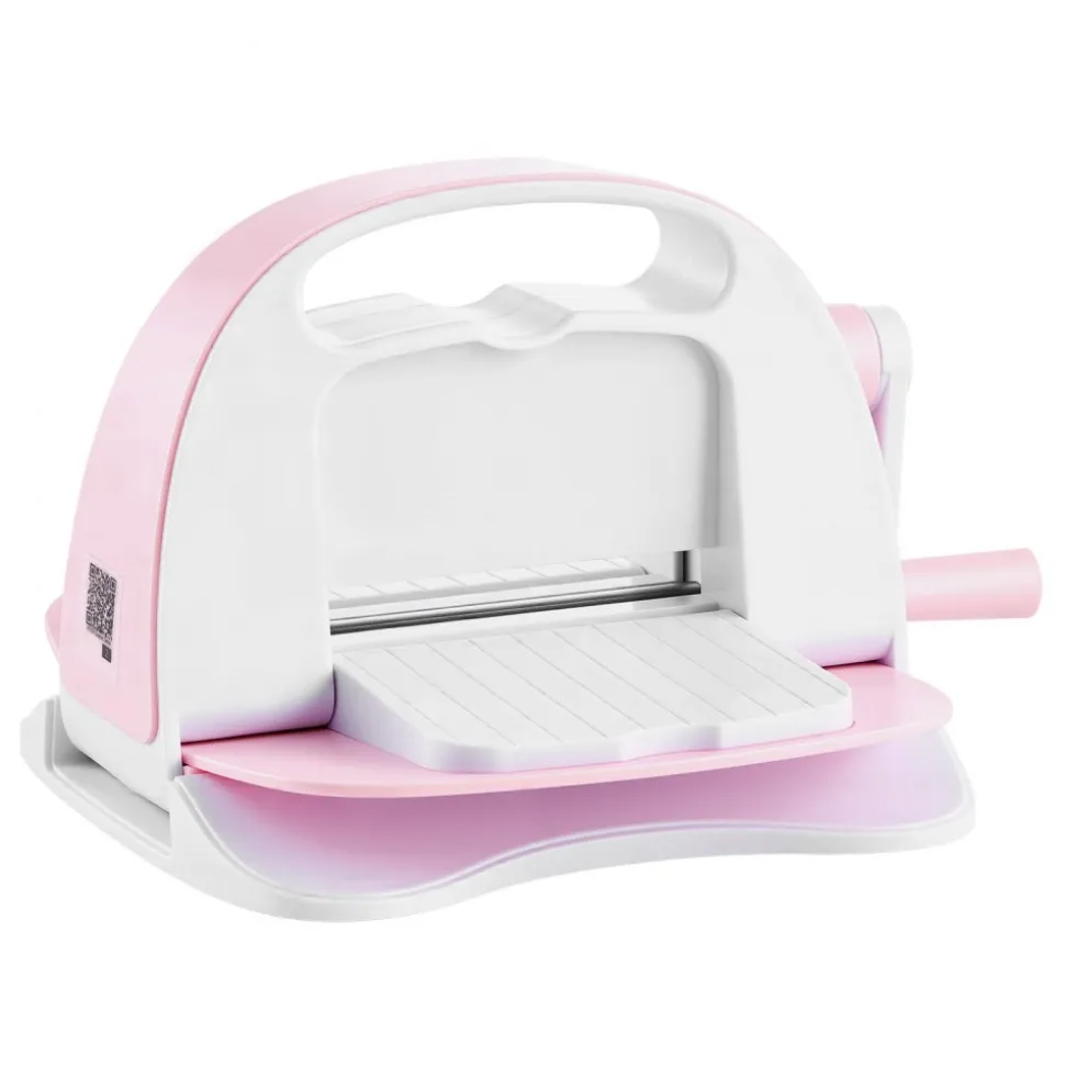 VEVOR Manual Die Cutting and Embossing Machine, 3" Opening, Portable Die Cut Machine with Cutting Plates, Ergonomic Handle, Easy to Store, for Arts and Crafts, Scrapbooking, Card Making, Crafting