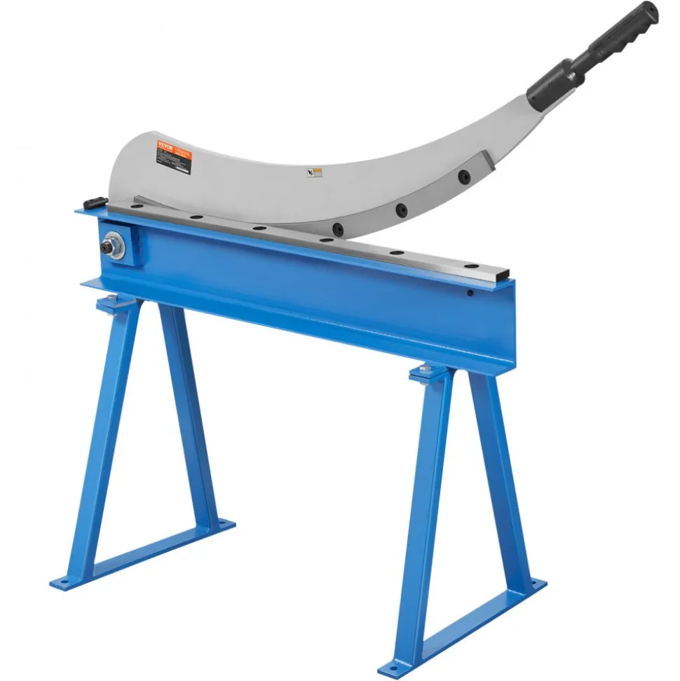 VEVOR 32" Manual Hand Plate Shear for Metal Sheet Processing, Benchtop Cutter with Q235 Material, for Crafts Thick Steel Crafting, Heavy Duty Roll Press Machine for Builders, DIY Enthusiasts