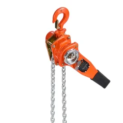 VEVOR Manual Lever Chain Hoist, 3/4T 1650LBS Capacity Heavy Duty Come Along, 10FT Lift G80 Alloy Steel Chain With Dual Pawl Mechanical Brake,360°Rotating Hooks, for Warehouse Construction Garage