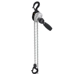 VEVOR Manual Lever Chain Hoist, 1/2T 1100LBS Capacity Heavy Duty Come Along, 20FT Lift G80 Alloy Steel Chain With Dual Pawl Mechanical Brake,360°Rotating Hooks, for Warehouse Construction Garage