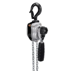 VEVOR Manual Lever Chain Hoist, 1/4T 550LBS Capacity Heavy Duty Come Along, 5FT Lift G80 Alloy Steel Chain With Dual Pawl Mechanical Brake,360°Rotating Hooks, for Warehouse Construction Garage