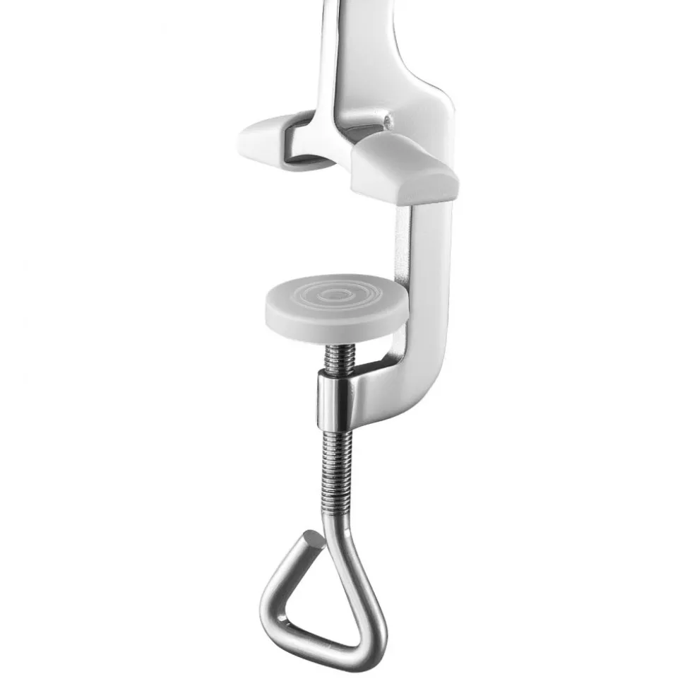 VEVOR Manual Meat Grinder, 304 Stainless Steel Hand Meat Grinder with Steel Table Clamp, Meat Mincer Sausage Maker with 1 Cutting Blade, 2 Cutting Plates, Sausage Tube for Beef Pork Pepper Mushroom