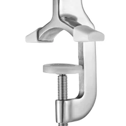 VEVOR Manual Meat Grinder, 304 Stainless Steel Hand Meat Grinder with Steel Table Clamp, Meat Mincer Sausage Maker & 2 Cutting Plates, Cookie Attachment, Sausage Tube for Beef Pepper Mushroom Cookie