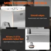 VEVOR Manual Meat Mixer, 30L Tilt Tank Meat Processing Equipment(Mixing Max 30LBS for Meat), Stainless Steel Meat Mixer, Sausage Mixer Machine with Lid Handle Gear Reducer, Ground Beef Hand Mixer