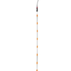 VEVOR Manual Pole Saw, 3.87-27 ft Extendable Pole Tree Pruner with Scissors, Sharp 65Mn Steel Blade, Lightweight Fiberglass Handle Pole, for High Branch Trimming, Pruning Tool for Palms and Shrubs