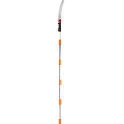 VEVOR Manual Pole Saw, 3.87-27 ft Extendable Pole Tree Pruner with Scissors, Sharp 65Mn Steel Blade, Lightweight Fiberglass Handle Pole, for High Branch Trimming, Pruning Tool for Palms and Shrubs