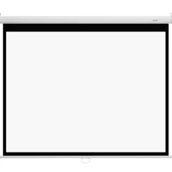 VEVOR Manual Projector Screen, 72 inch 4:3 4K 1080 HD Retractable Pull Down Projector Screen, Wall Mounted Movie Projection with Pull Rope, Portable Display Projectoin for Family Home Office Theater
