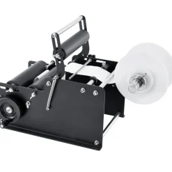 VEVOR Manual Round Labeling Machine, 15-20pcs/min, Bottle Label Applicator for Round Bottles, Adjustable Manual Round Bottle Labeler Suitable for Bottle Diameter 0.78-4.72 inches (with Pressing Bar)