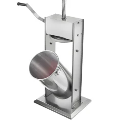 VEVOR Manual Sausage Stuffer, 33 LBS / 15 L Vertical Meat Stuffer, Heavy Duty Sausage Casing Meat Stuffing Machine, Dual-Speed Stainless Steel Filler with 5 Filling Tubes, for Commercial and Home Use
