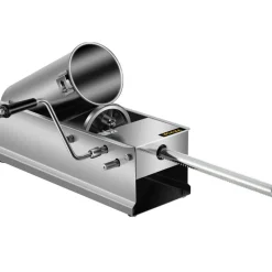 VEVOR Manual Sausage Stuffer, 5 L / 11 LBS Horizontal Sausage Machine, Dual-Speed Meat Stuffer, Made of Food-Grade 304 Stainless Steel, Includes 5 Stuffing Tubes, for Home Kitchen Restaurant Commercia