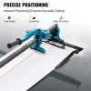 VEVOR Manual Tile Cutter, 48 inch, Porcelain Ceramic Tile Cutter with Tungsten Carbide Cutting Wheel, Infrared Positioning, Anti-Skid Feet, Durable Rails for professional installers or beginners