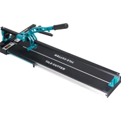 VEVOR Manual Tile Cutter, 32 inch, Porcelain Ceramic Tile Cutter with Tungsten Carbide Cutting Wheel, Infrared Positioning, Anti-Skid Feet, Durable Rails for professional installers or beginners
