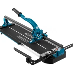 VEVOR Manual Tile Cutter, 24 inch, Porcelain Ceramic Tile Cutter with Tungsten Carbide Cutting Wheel, Infrared Positioning, Anti-Skid Feet, Durable Rails for professional installers or beginners