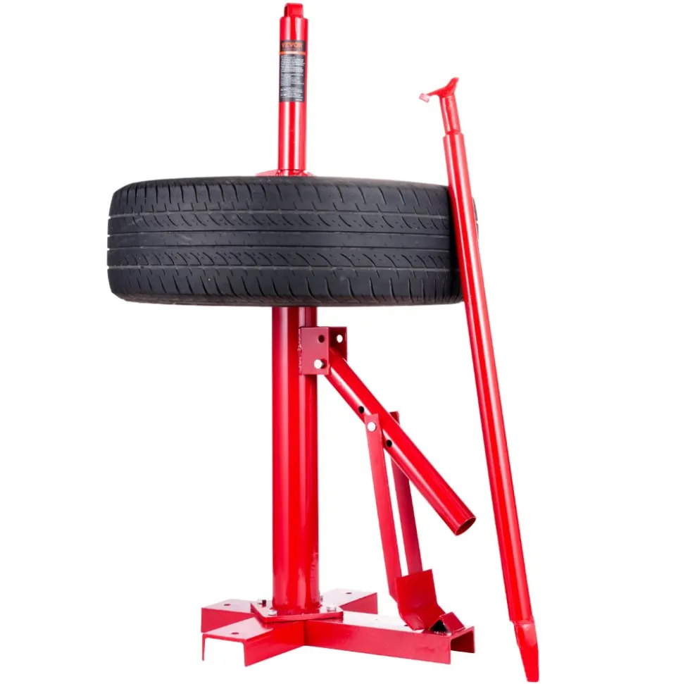 VEVOR Manual Tire Changer, Portable Hand Bead Breaker Mounting Tool for 203 - 406 mm Tires, Compatible with Car Truck Trailer, Tire Mounting Machine for Home Garage Small Auto Shop