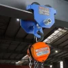 VEVOR Manual Trolley, 1100 lbs/0.5 Ton Load Capacity Push Beam Trolley with Dual Wheels, Adjustable for I-Beam Flange Width 2.5" to 5.5", Heavy Duty Alloy Steel Garage Hoist for Straight Curved I Beam