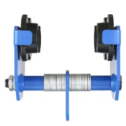 VEVOR Manual Trolley, 1100 lbs/0.5 Ton Load Capacity Push Beam Trolley with Dual Wheels, Adjustable for I-Beam Flange Width 2.5