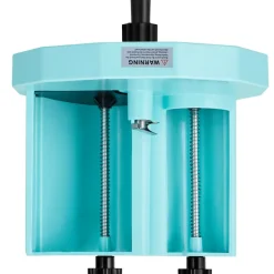VEVOR Manual Vegetable Fruit Slicer, 0-0.5"/0-12mm Thickness Adjustable Commercial Slicer Machine, Double Feed Ports, Stainless Steel Blade Food Cutter Slicing Machine for Cucumber, Lemon, Tomato