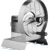 VEVOR Manual Vegetable Fruit Slicer, 0-0.5"/0-12mm Thickness Adjustable Commercial Slicer Machine, Stainless Steel Food Cutter Slicing Machine with 2 Spare Blades, for Potato, Cucumber, Lemon, Tomato