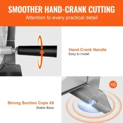 VEVOR Manual Vegetable Fruit Slicer, 0-0.5