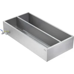 VEVOR Maple Syrup Evaporator Pan, 47 Gallon, 683 Cups of 8.8oz Maple Syrup, Flat Evaporator Pan with Thermometer, 1 Valve and 3 Heating Methods, Stainless Steel Maple Syrup Pan for Home, Outdoor