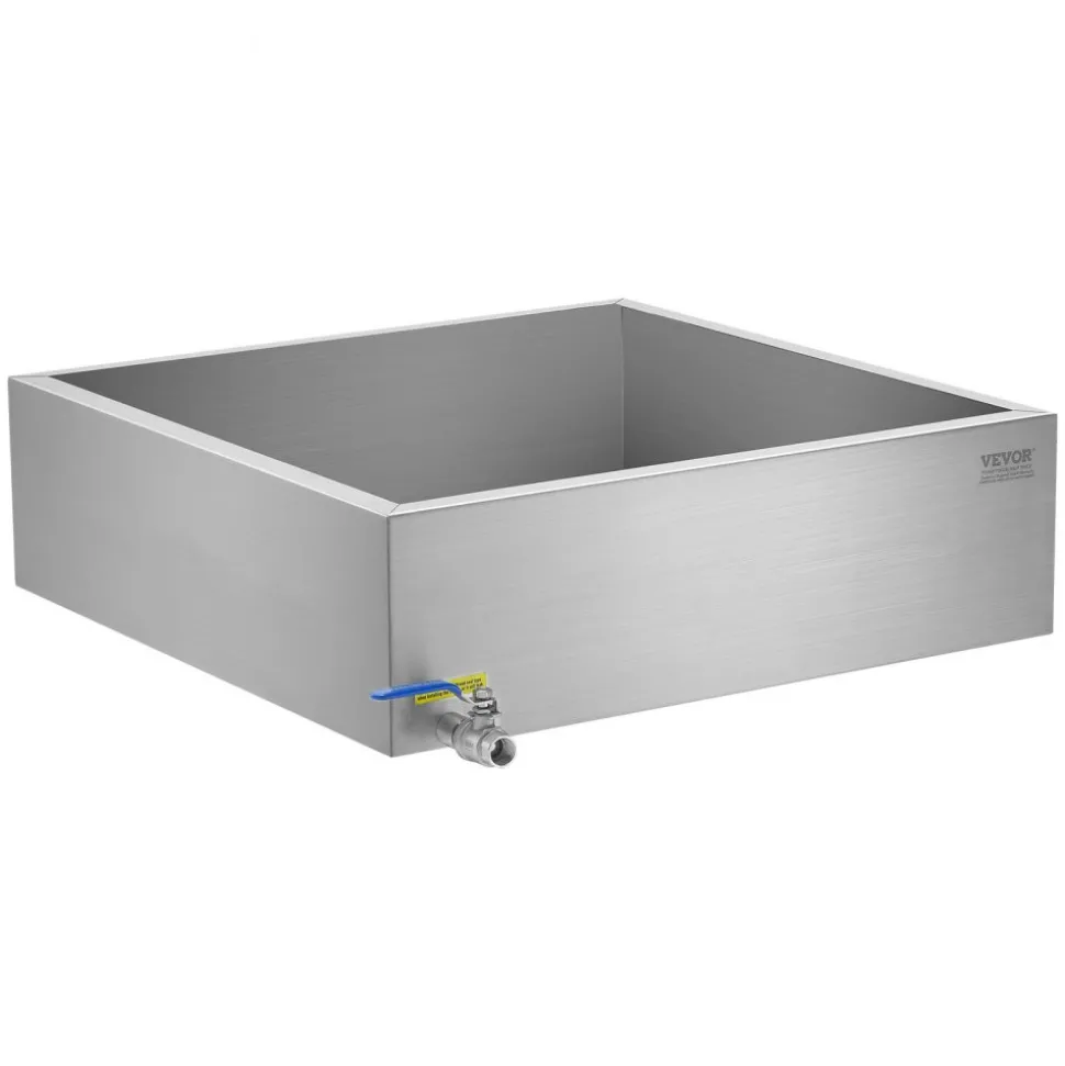 VEVOR Maple Syrup Evaporator Pan, 17.5 Gallon, 254 Cups of 8.8oz Maple Syrup, Flat Evaporator Pan with 1 Valve and 3 Heating Methods, 304 Stainless Steel Maple Syrup Pan for Home, Outdoor