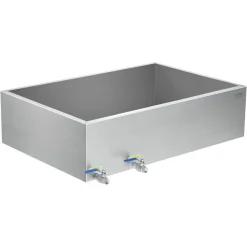 VEVOR Maple Syrup Evaporator Pan, 35 Gallon, 509 Cups of 8.8oz Maple Syrup, Flat Evaporator Pan with 2 Valves and 3 Heating Methods, 304 Stainless Steel Maple Syrup Pan for Home, Outdoor