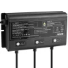 VEVOR Marine Battery Charger, 3-Bank, 5A 12V Onboard Boat Charger, IP68 Waterproof Smart On-Board Battery Charger, for Lithium-Ion (LiFePO4), NCM, Lead-Acid Batteries, Large Boat, Yacht, RV, Trailer