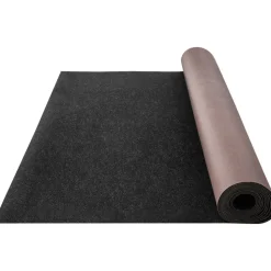 VEVOR Marine Carpet, 6 x 23 ft Boat Carpeting, Charcoal Black Marine Grade Boat Carpet, Indoor/Outdoor Marine Carpeting with Water-proof TPR Backing, Water-proof Carpet Roll for Home, Patio, Porch, De